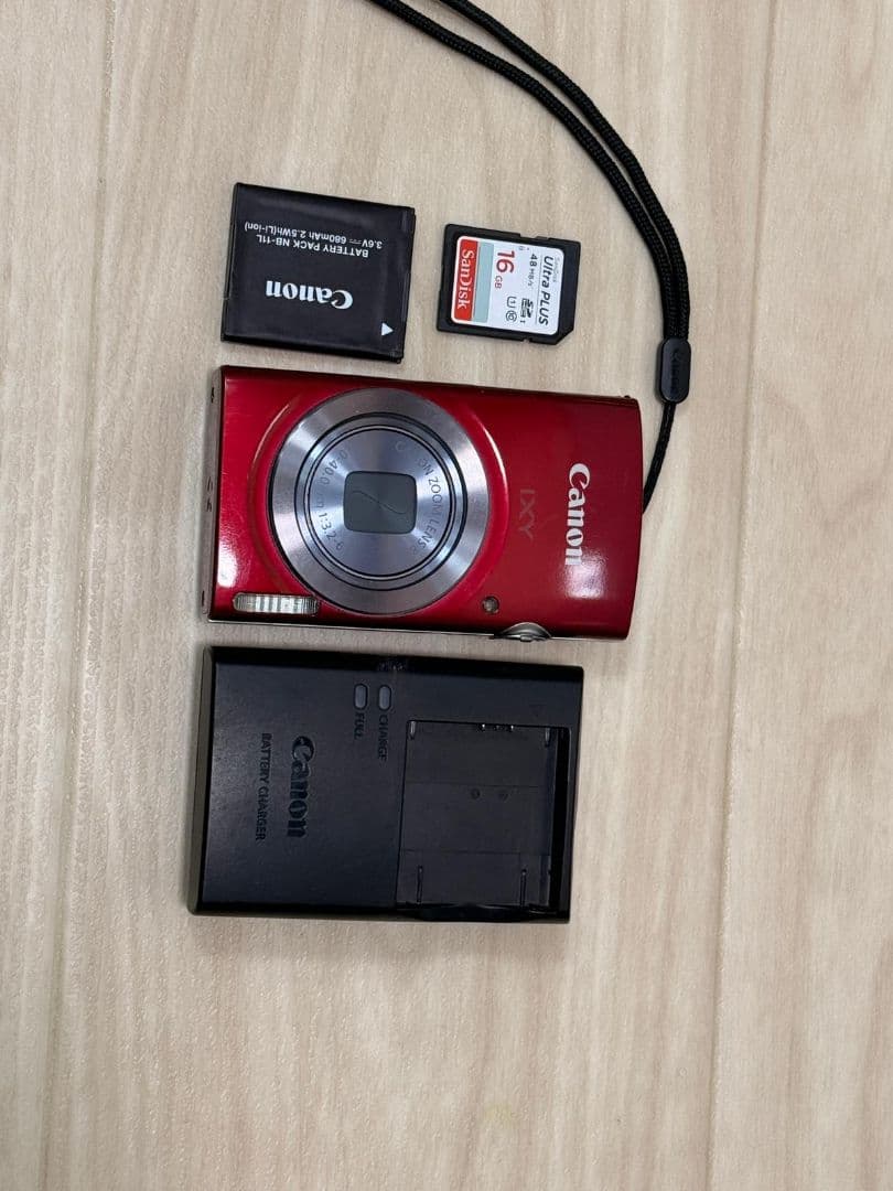 Canon IXY レッド PC2196 セット ジャンク