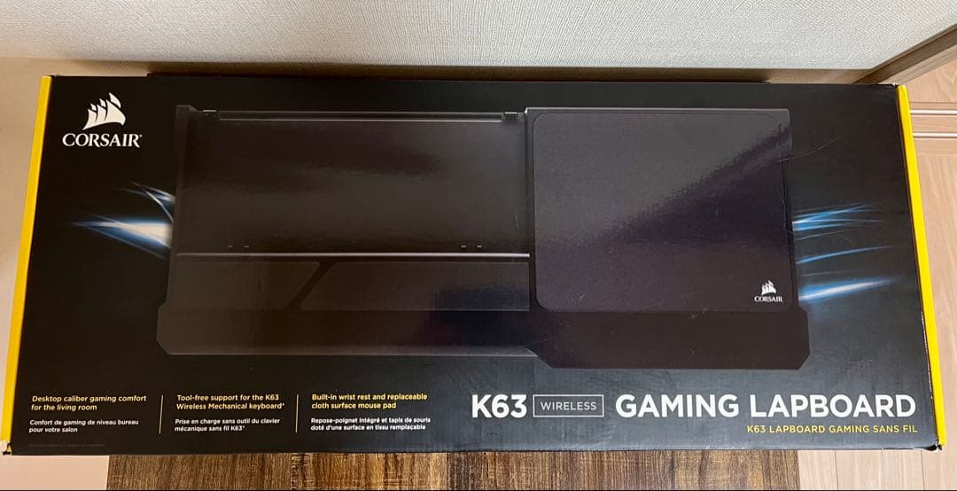 Corsair K63 Wireless Lapboard +キーボード セット