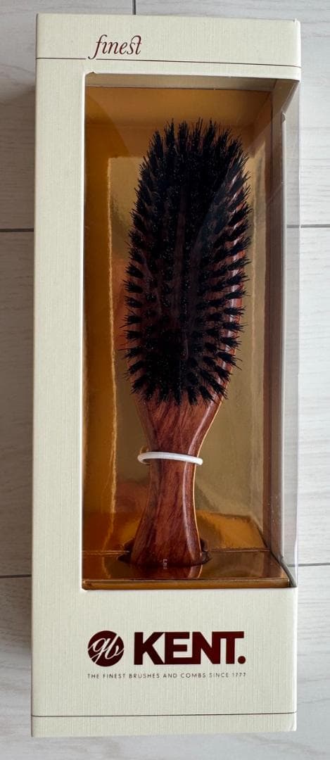 G.B.KENT ヘアブラシ LR6 高級豚毛【新品・未開封】