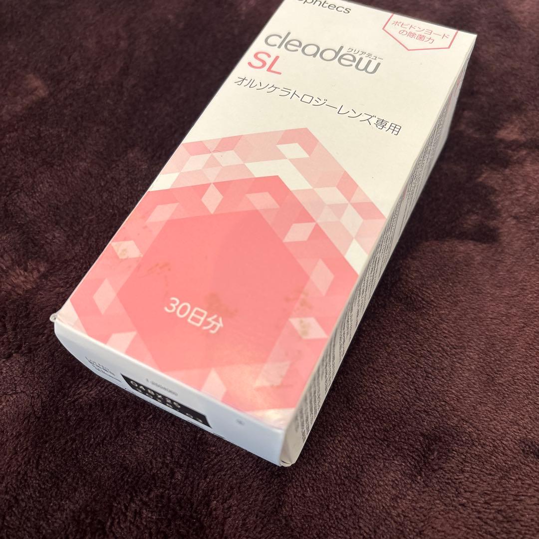 Ophtecs cleadew SL オルソケラトロジー　洗浄保存液 3箱セット