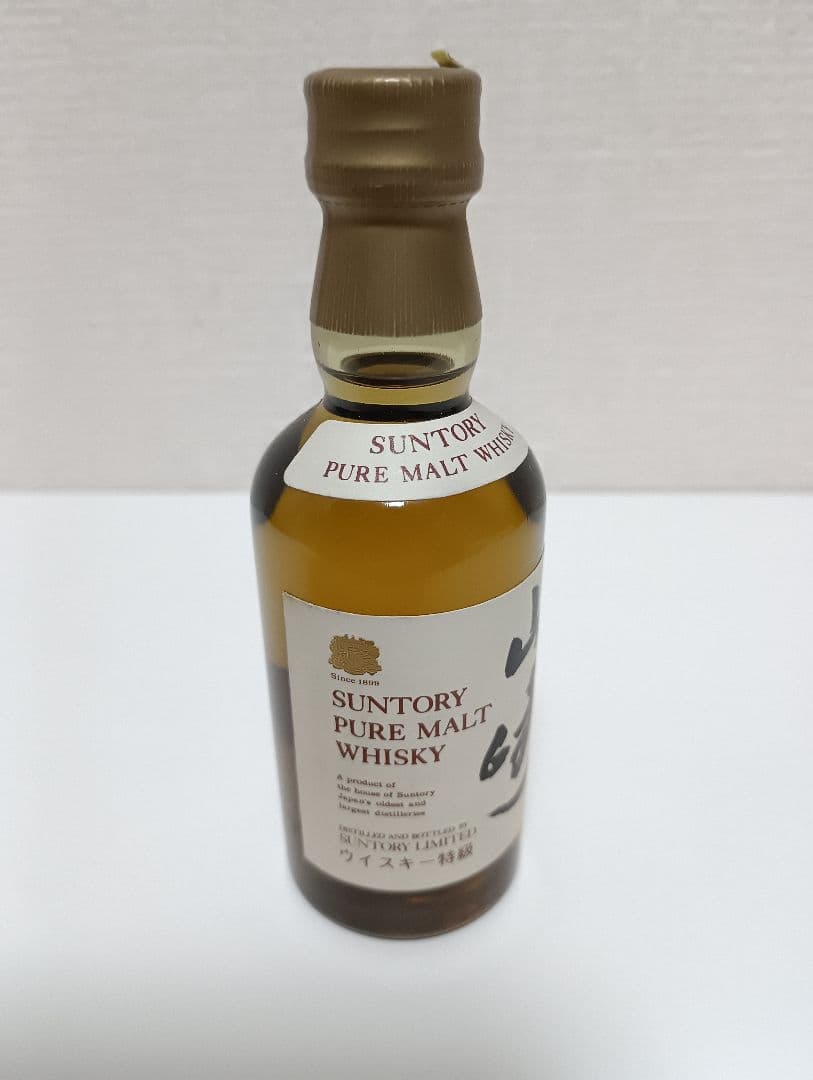 ポ*タ様 ミニボトル サントリー 山崎 向獅子ラベル ウイスキー特級 50ml