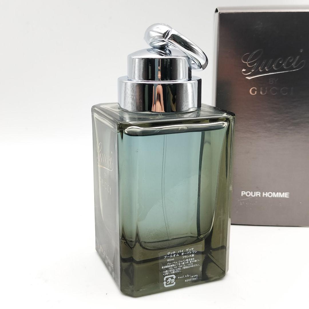 ▲ほぼ未使用　グッチ　グッチバイグッチ　プールオム　オードトワレ　90ml