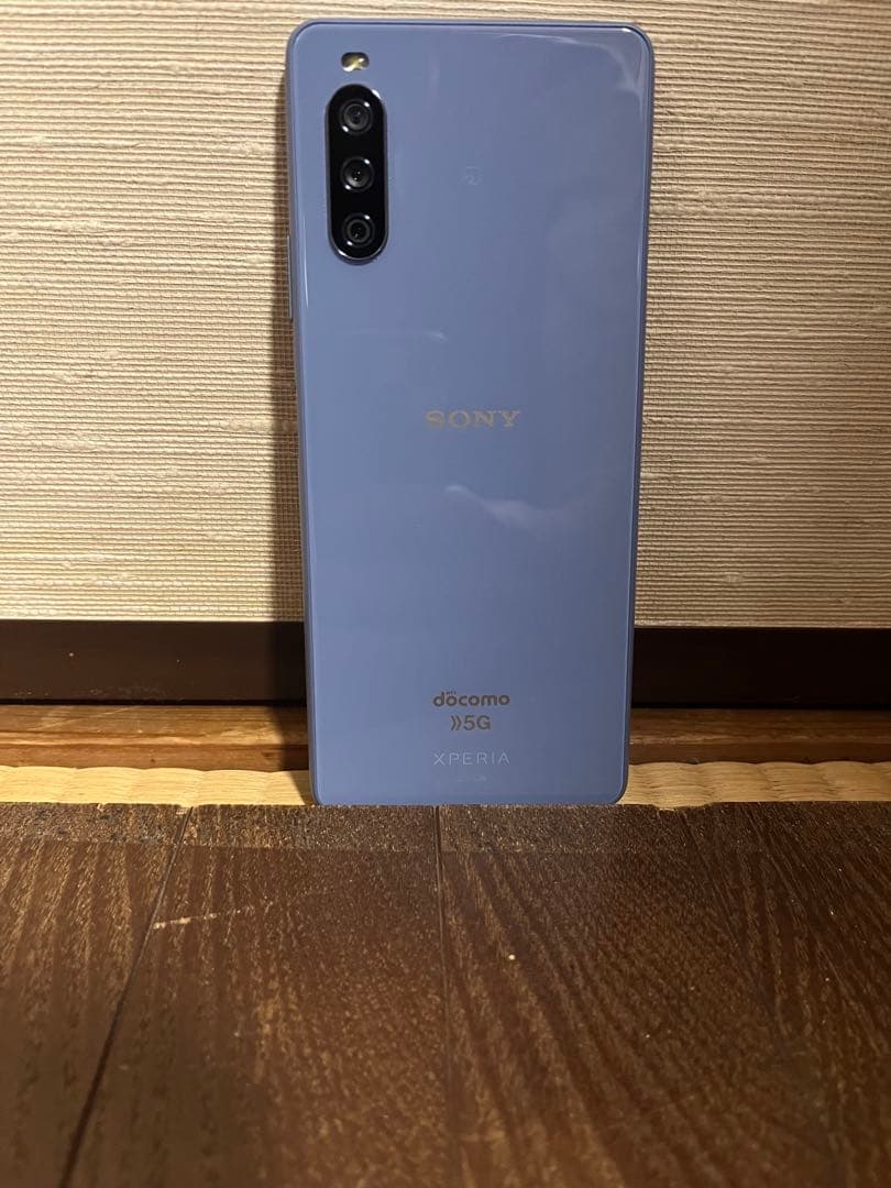 SO-02B Sony Xperia 10Ⅲ、5G対応青色 ブルー　SIMフリー