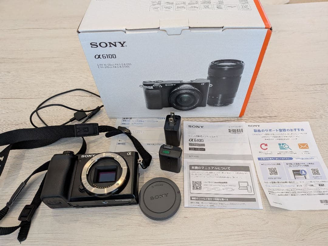 SONY α6100 + SIGMA 30mm F1.4セット