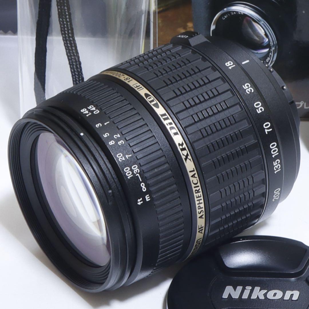 ★スマホに送れる一眼レフ★名機!★望遠★Nikon D70sセット♪ cr