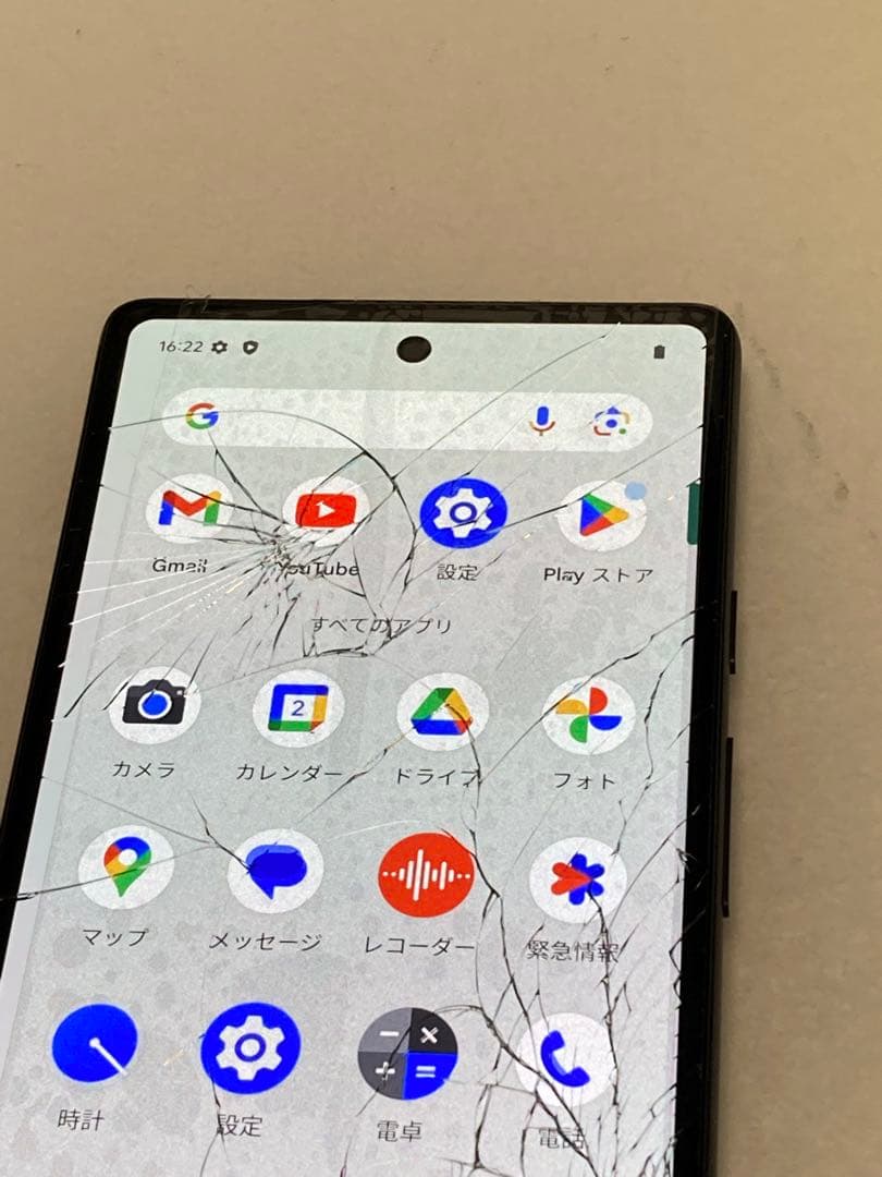 Google Pixel6a 128GB 割れあり 操作OK