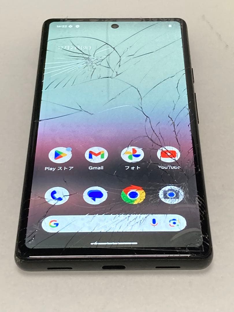 Google Pixel6a 128GB 割れあり 操作OK