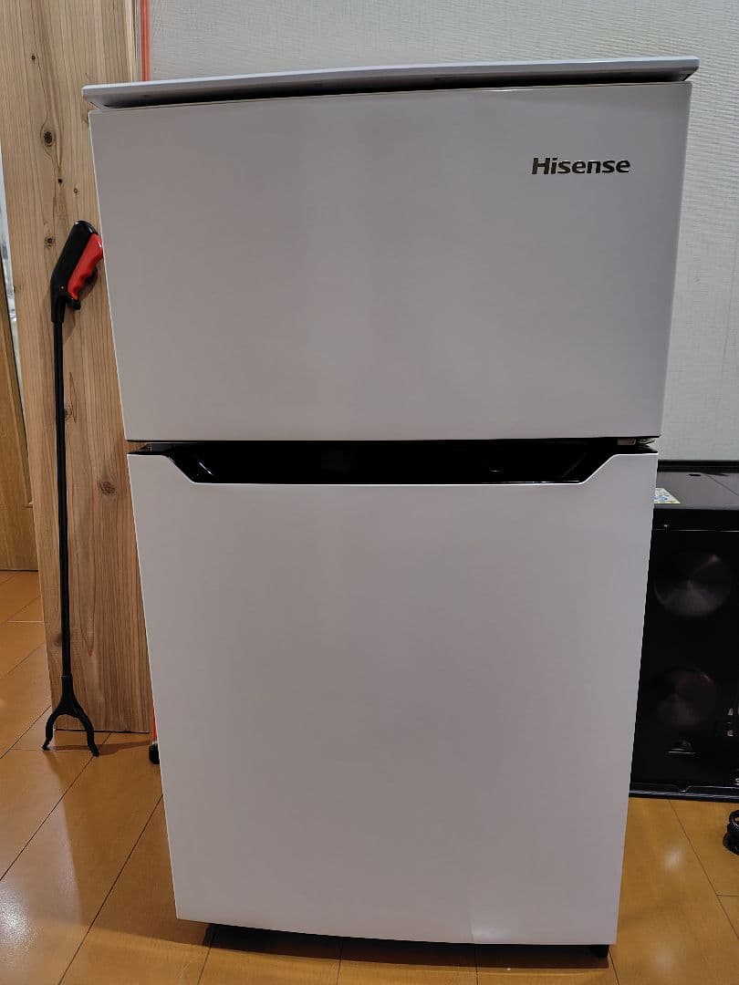 【送料5千円込✨️美品】Hisense 2ドア 冷凍冷蔵 HR-B95A　93L