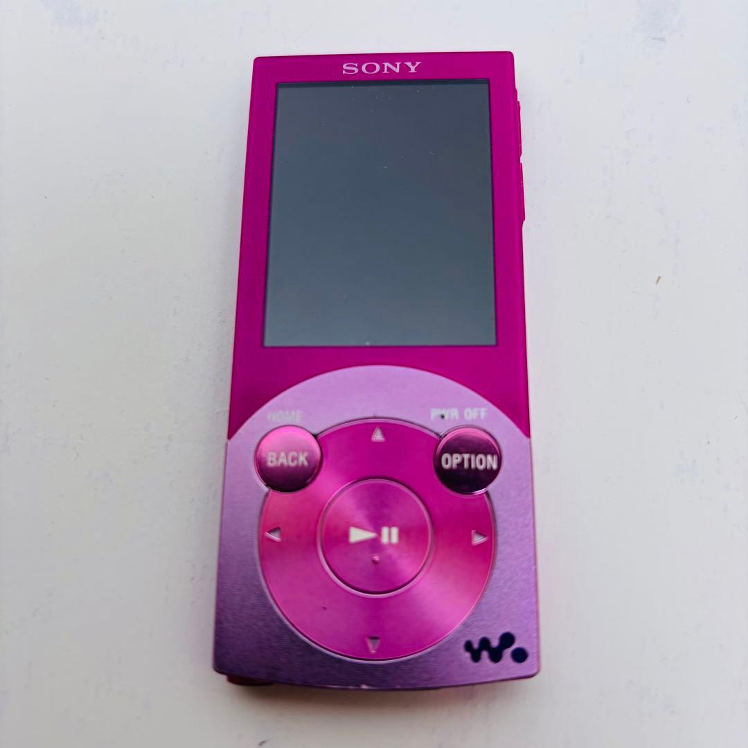 【美品】SONY ウォークマン　NW-S645 ビビットピンク