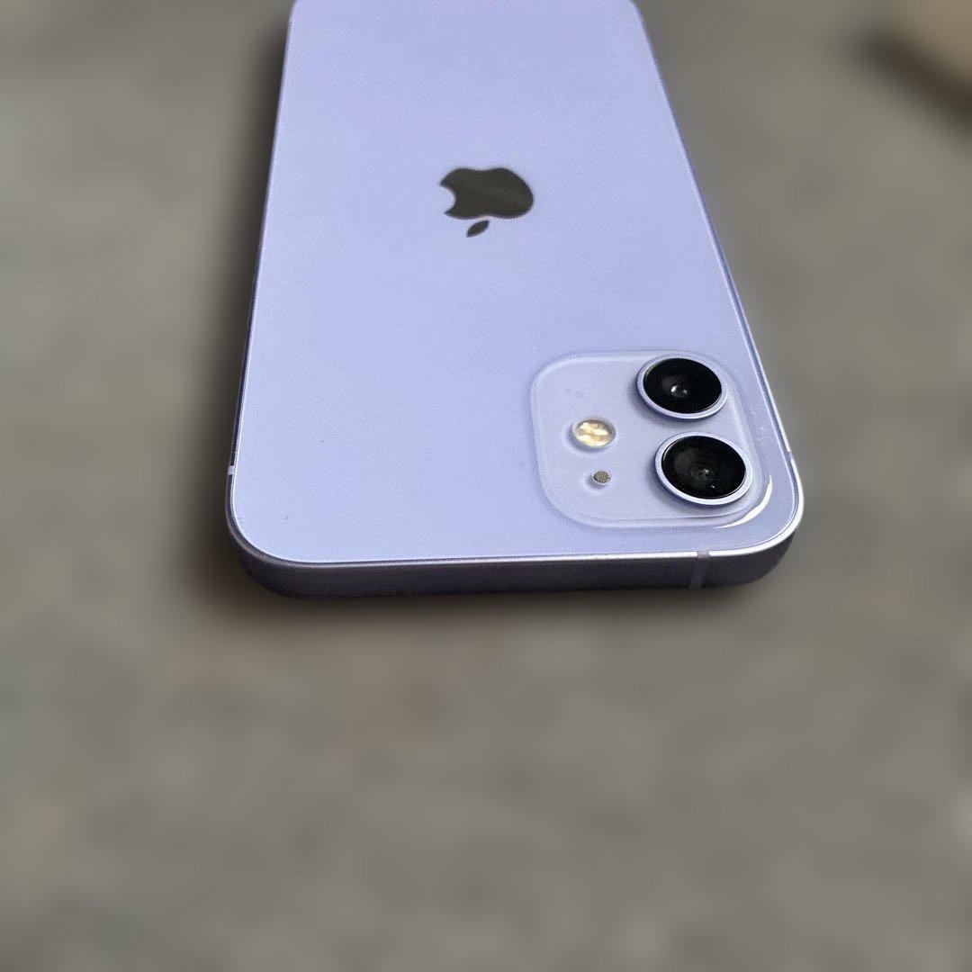 Apple iPhone 12 パープル 本体　128GB Simロック解除済み