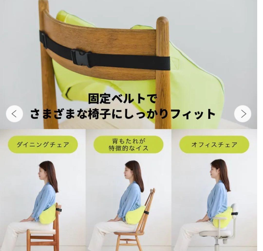 西川 Keeps クッション／ランバークッション セット 腰痛・姿勢サポート