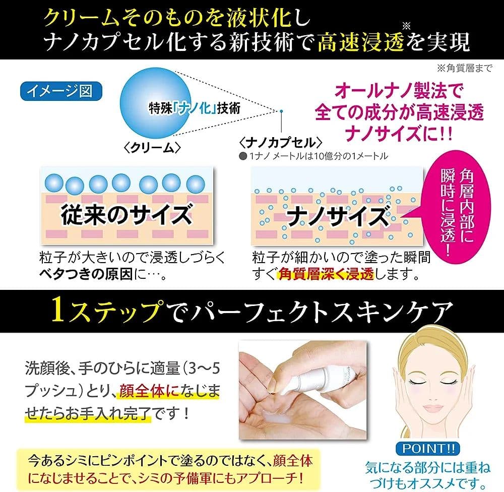(CHARLENE)薬用美白リアルオールインワンリキッド〈60mL〉