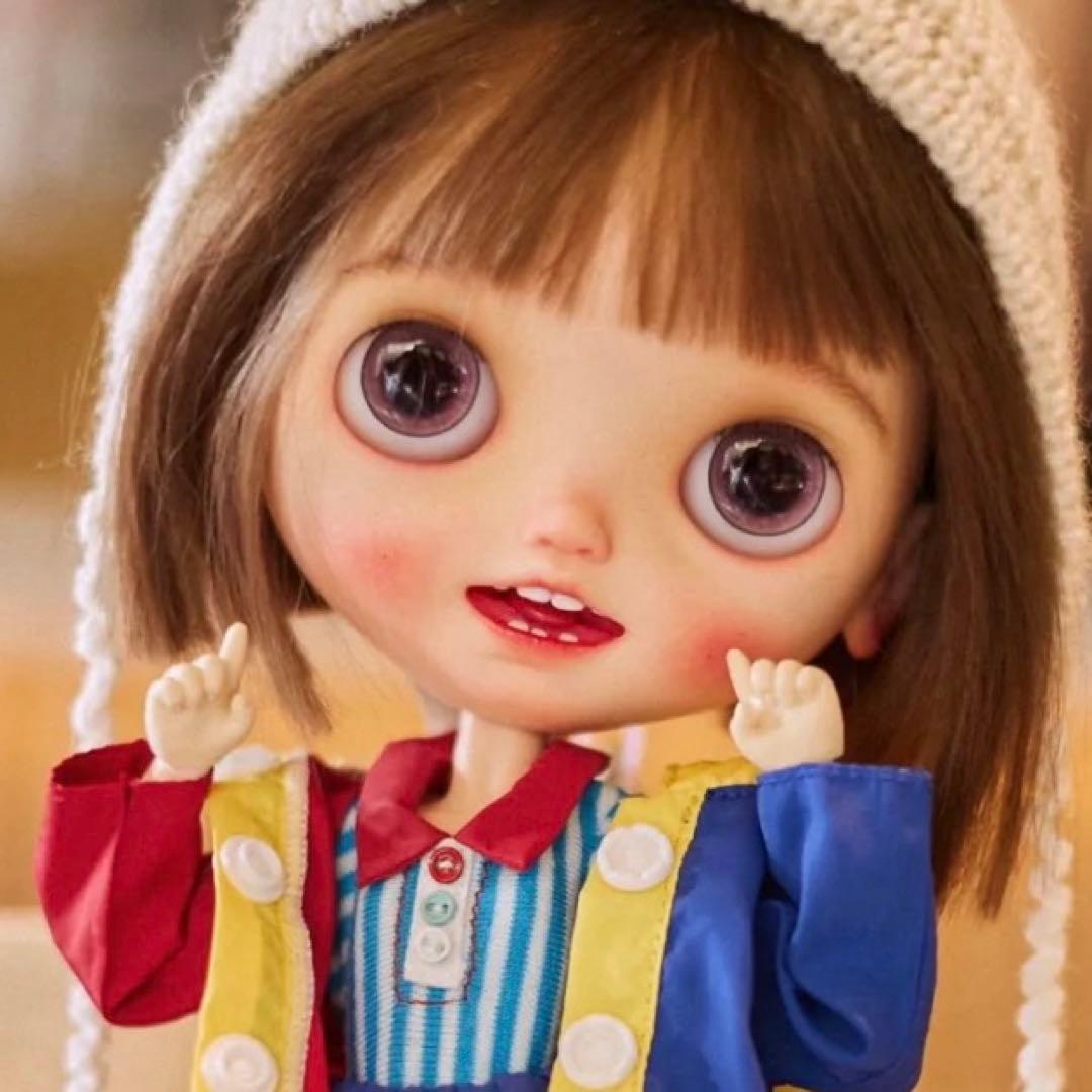 カスタムブライス 人形 海外作家様 笑顔 かわいい 元気 幼い フルセット