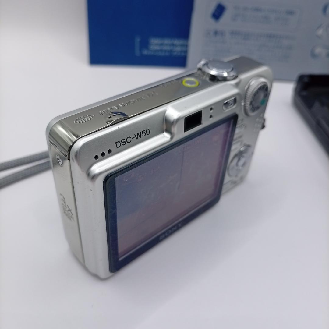 SONY Cybershot DSC-W50 コンパクトデジタルカメラ