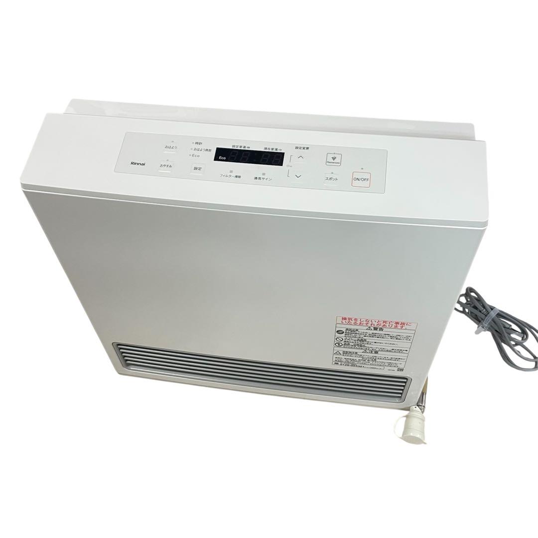 ・Rinnai ガスファンヒーター 都市ガス RC-U5801PE-WH