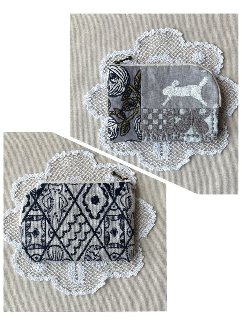 【専用】ミナペルホネン ハンドメイド　パッチワークポーチ