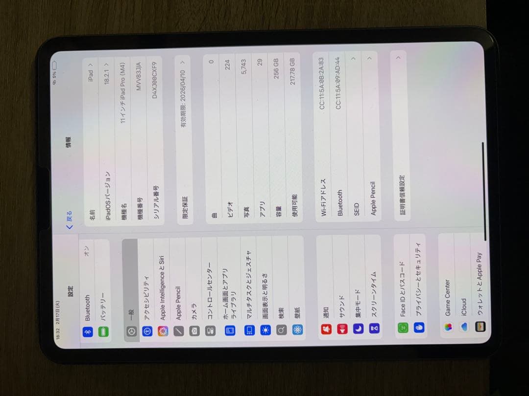 せい iPad Pro M4 11inch