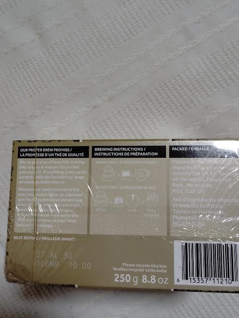YORKSHIRE GOLD 250g 80ティーバッグ×2個セット