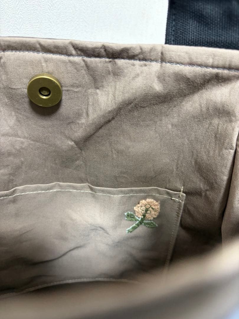ミナペルホネン＊パッチギャザポケバッグ✂️ハンドメイド