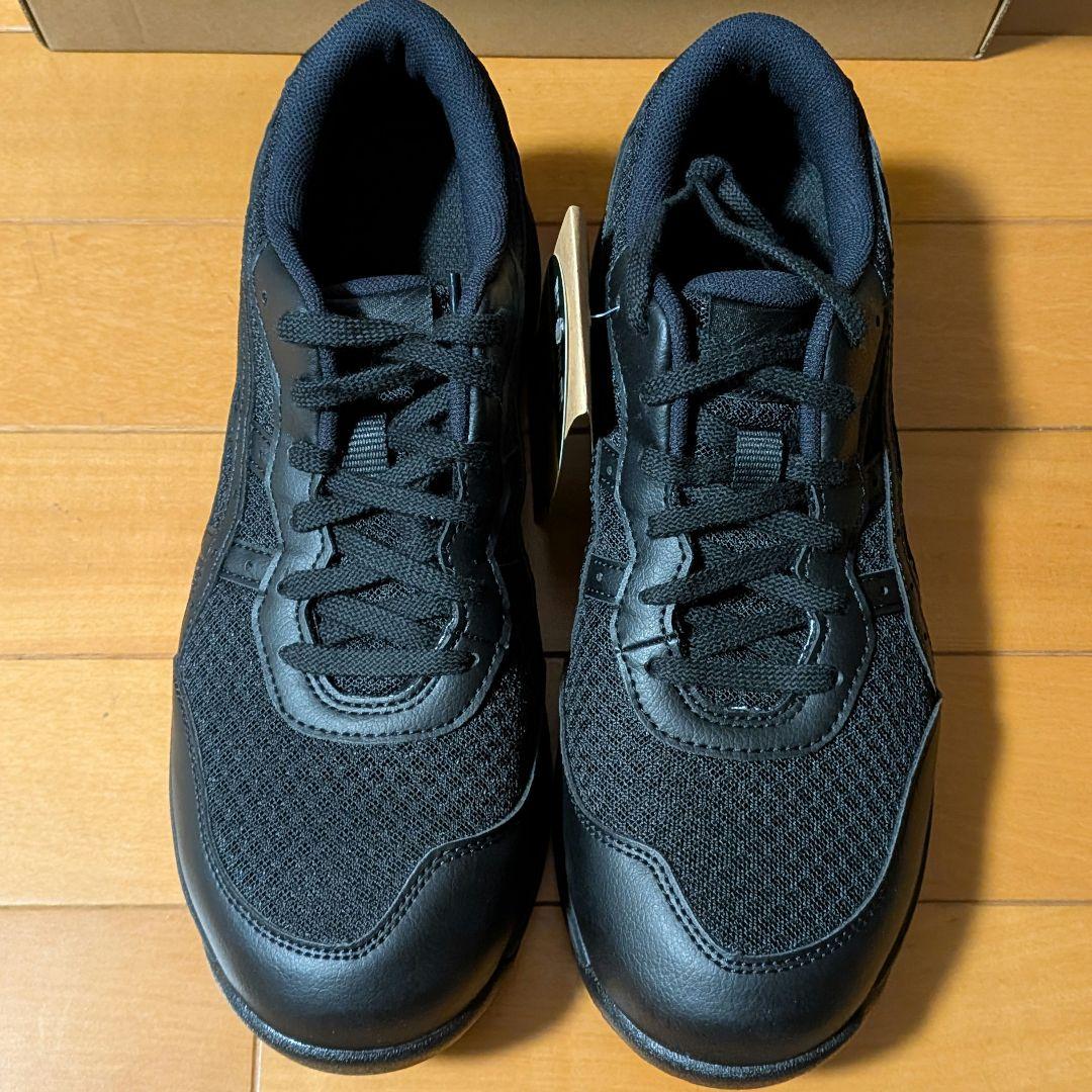 アシックス 安全靴 ウィンジョブ CP221 ブラック 25cm