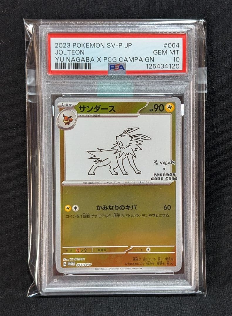 完美品 PSA10！ ブイズ nagaba プロモ 9連番