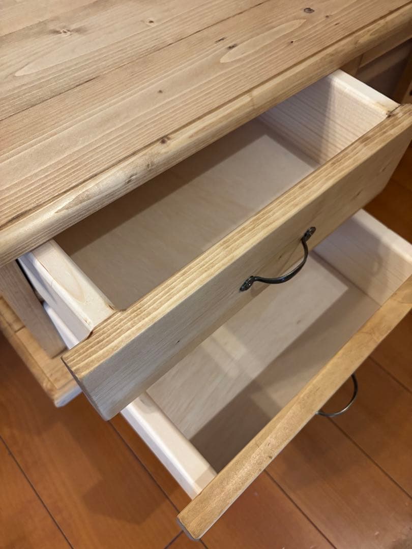 テレビ台 AVボード ハンドメイド120cmサイズ パイン無垢材