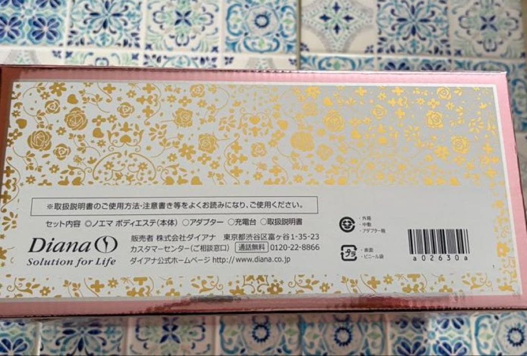ダイアナ　ノエマ　ボディエステ　(本体・アダプター・充電台・取扱説明書)