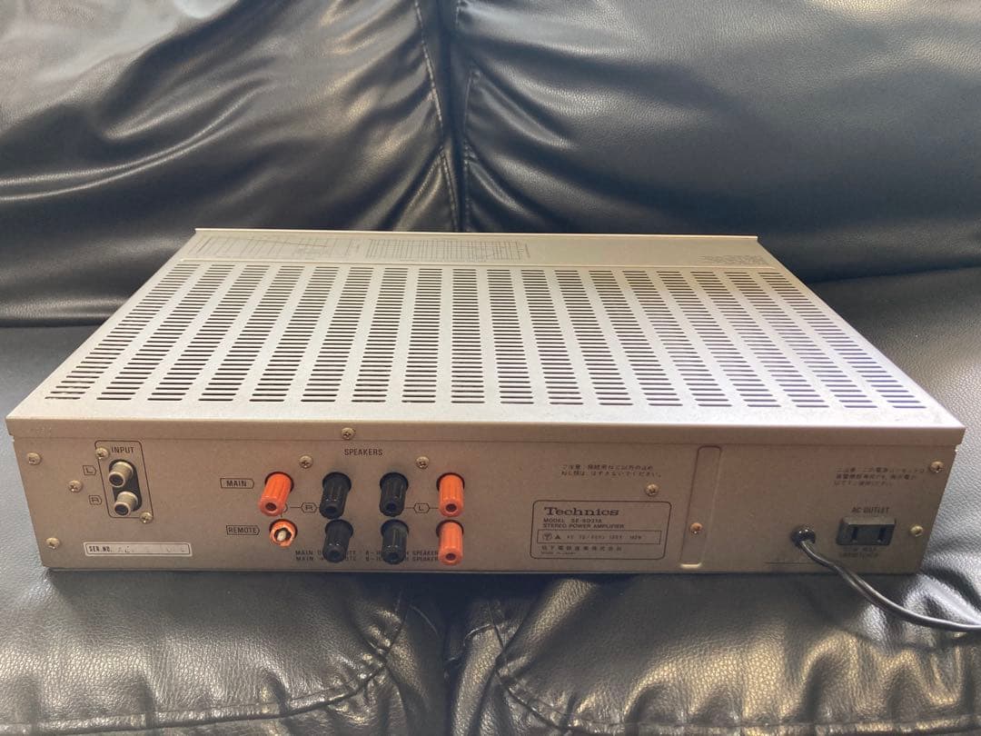 テクニクス パワーアンプSE-9021A Technics21A動作品