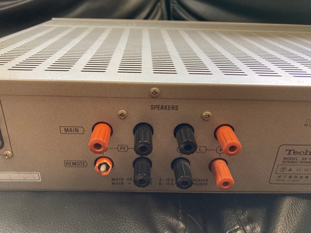 テクニクス パワーアンプSE-9021A Technics21A動作品