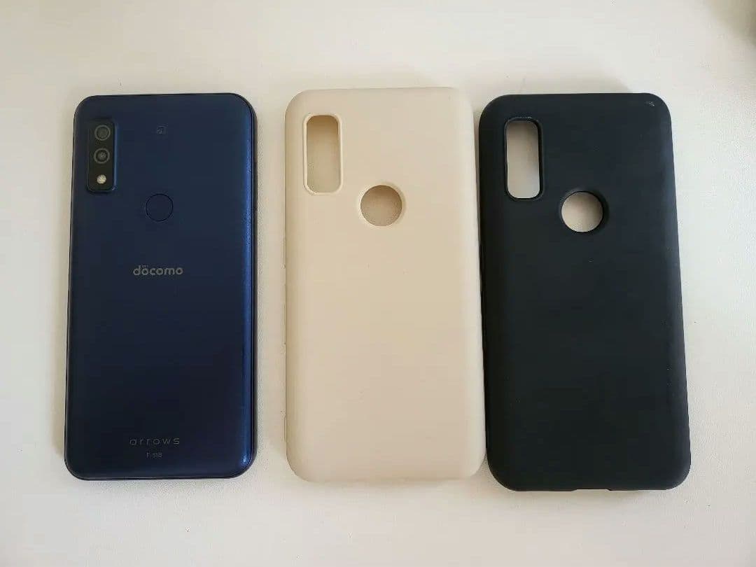 docomo arrows f-51b ネイビー　ケース2個付