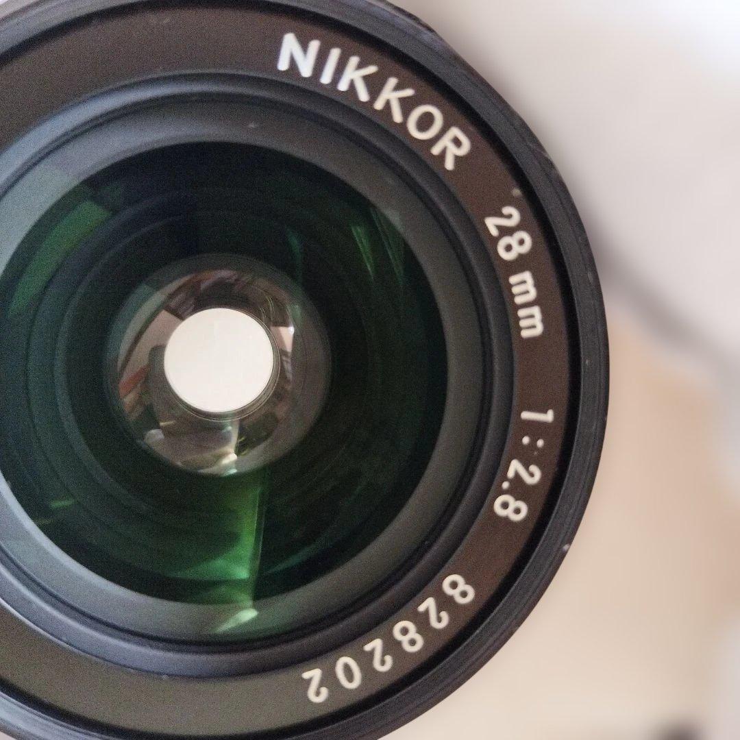 【超美品】NIKKONレンズAI-Sニッコール28mmＦ2.8