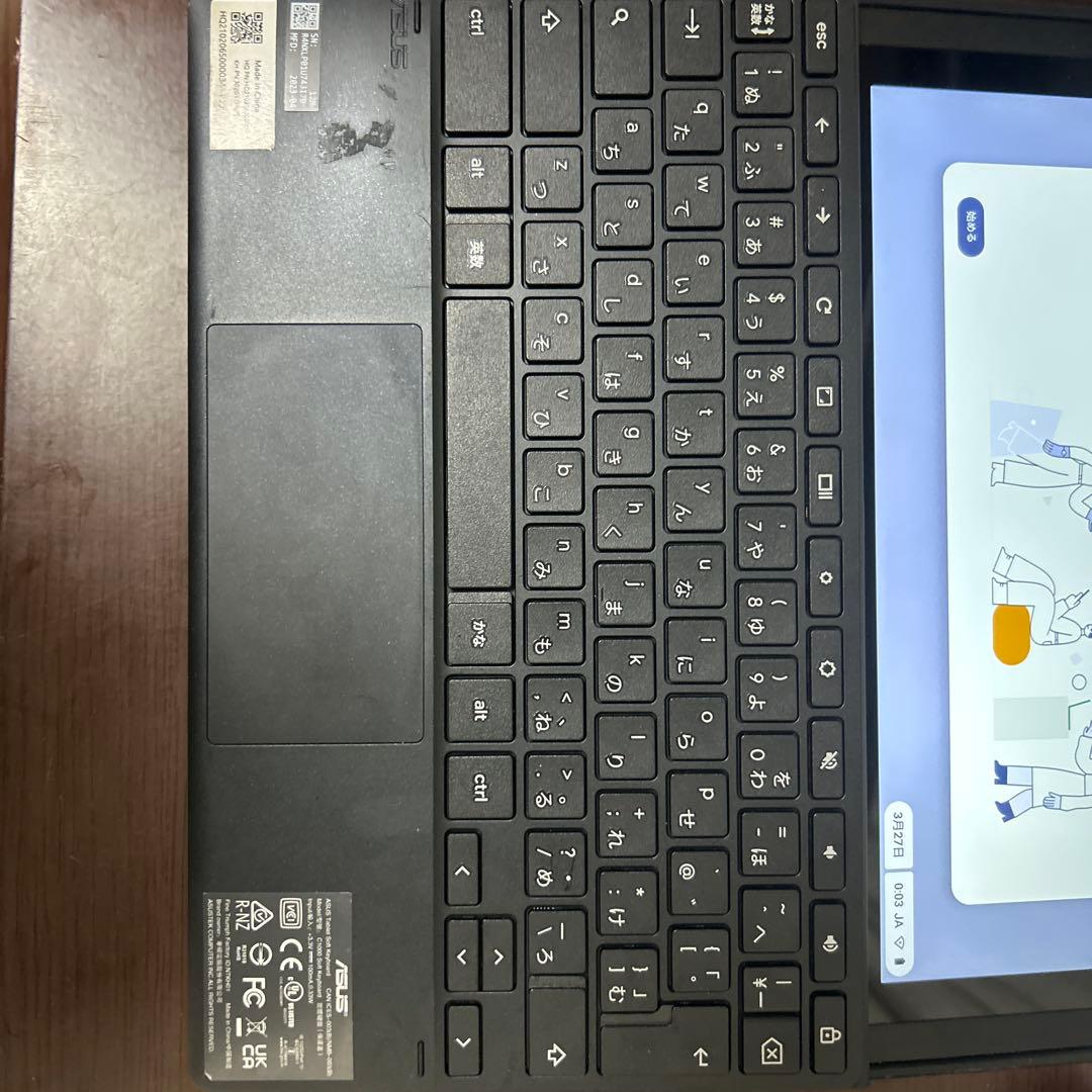 ASUS Chromebook初期化済み動作確認済み