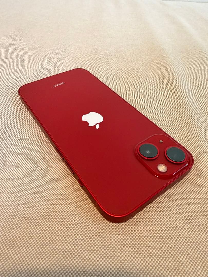 Apple iPhone 13 (PRODUCT(RED)) バッテリー100%