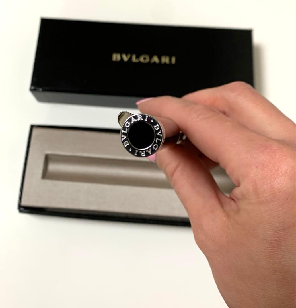 ひ*こ様 BVLGARI ボールペン 黒 専用ボックス付き