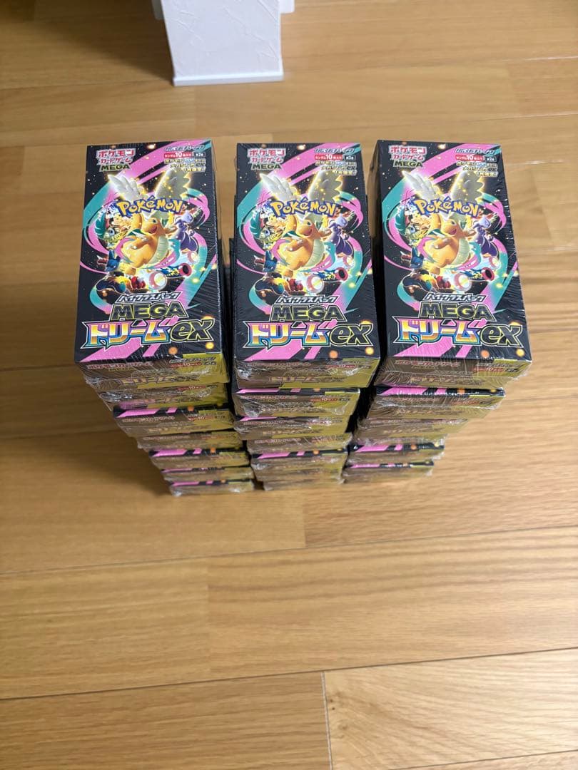 MEGAドリームex 新品未開封シュリンク付き　21box
