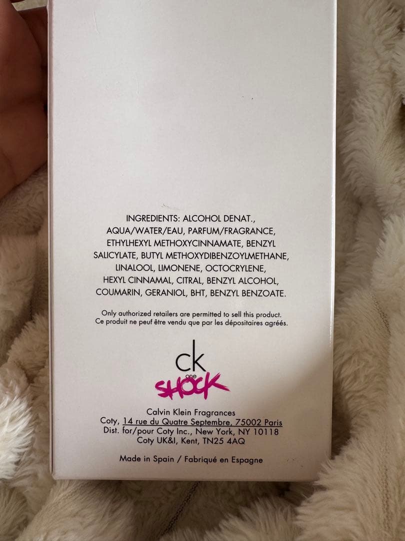 CK One Shock for Her 100ml オードトワレ