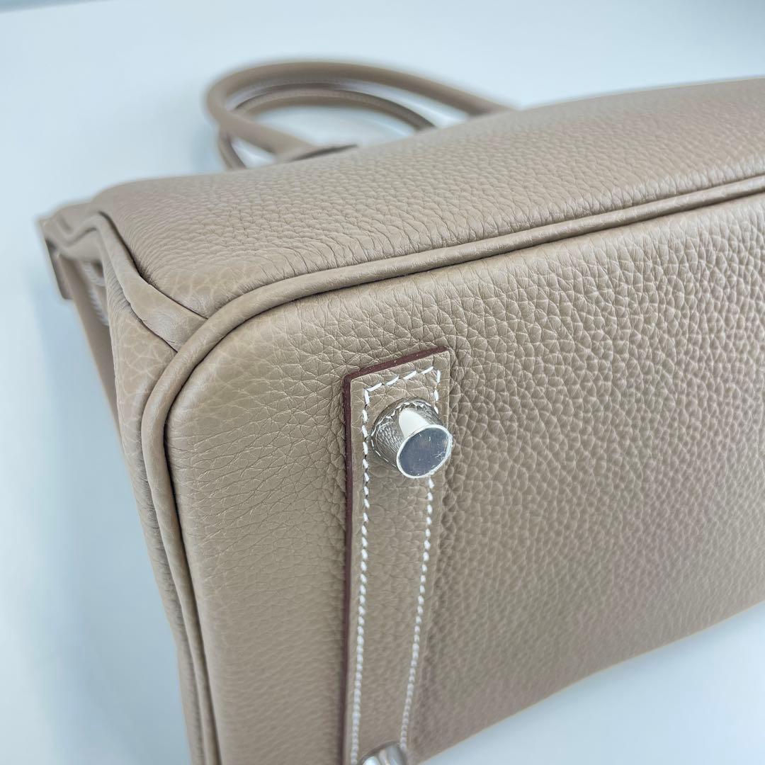 新品未使用 HERMES エルメス　バーキン30　エトープ　シルバー金具