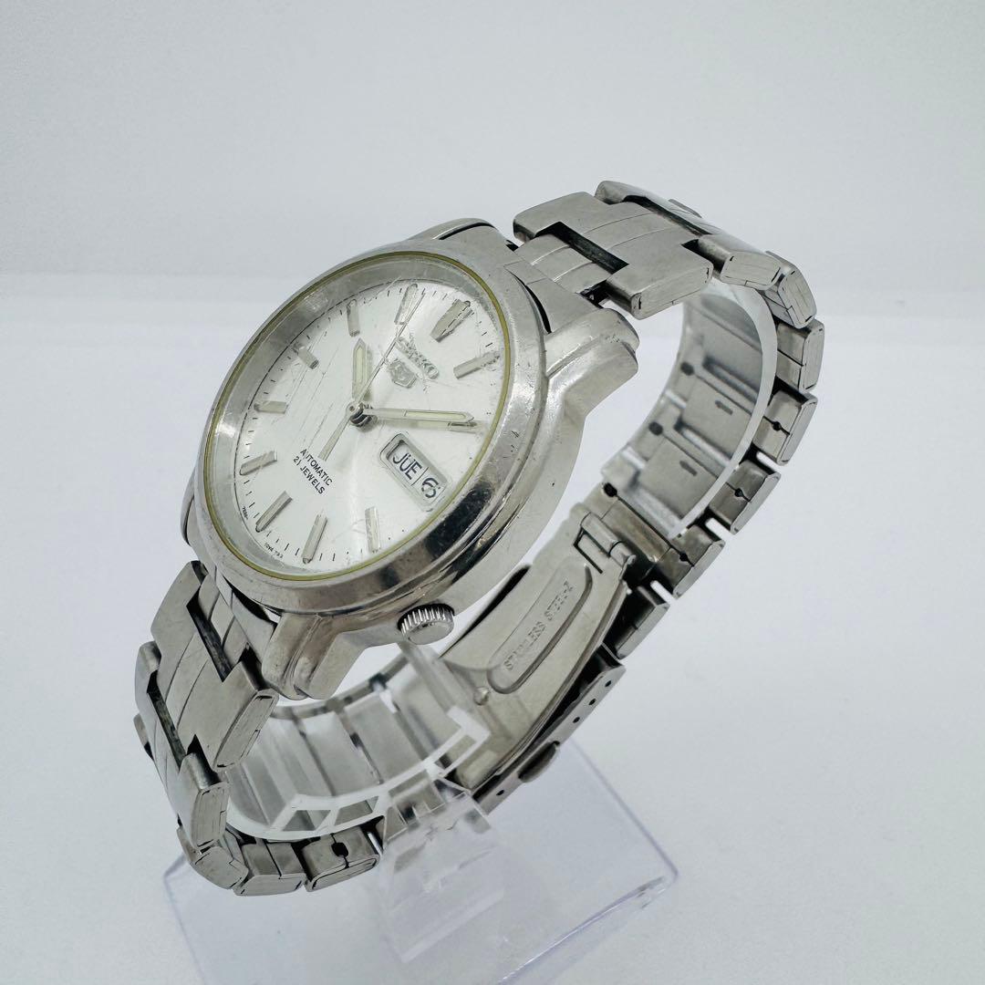 ✨SEIKO✨SEIKO5✨7S26-03S0✨デイデイト✨シルバー✨腕時計✨