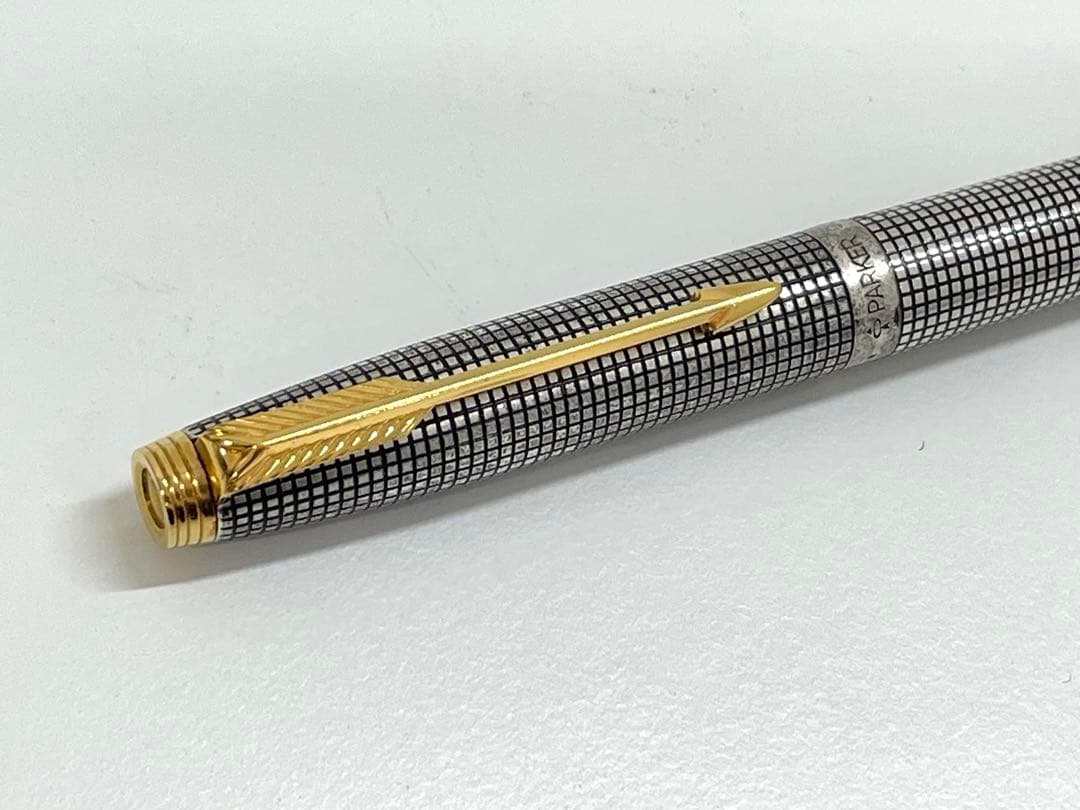 【TK】パーカー 万年筆 ソネット ペン先18K ゴールド系/925 2本まとめ