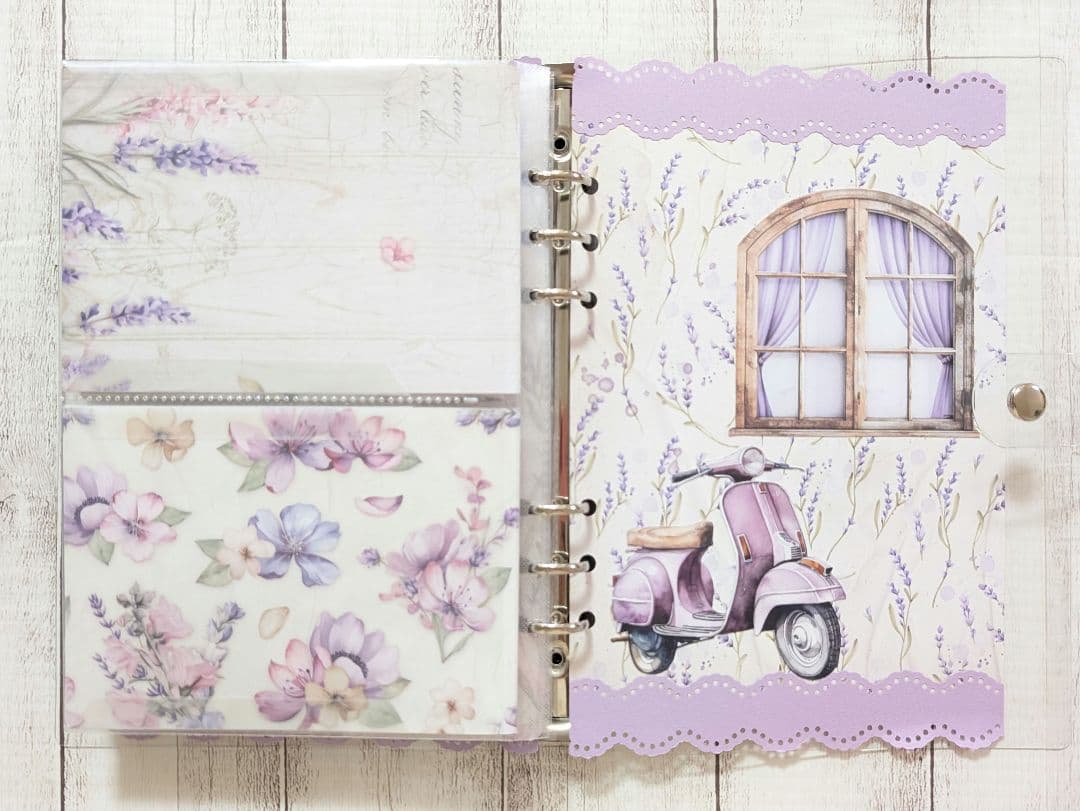 おすそ分けファイル♡ スタンペリア・Lavender♡ A5サイズ♡