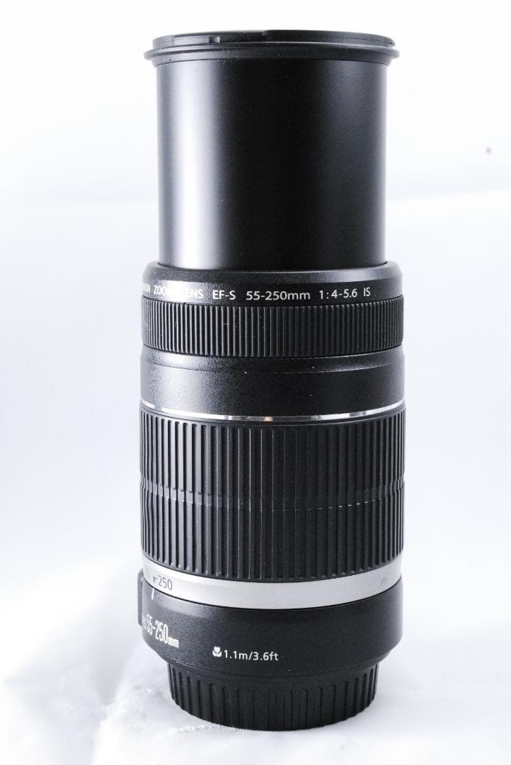 綺麗 Canon EF-S 55-250mm f/4-5.6 IS ズームレンズ