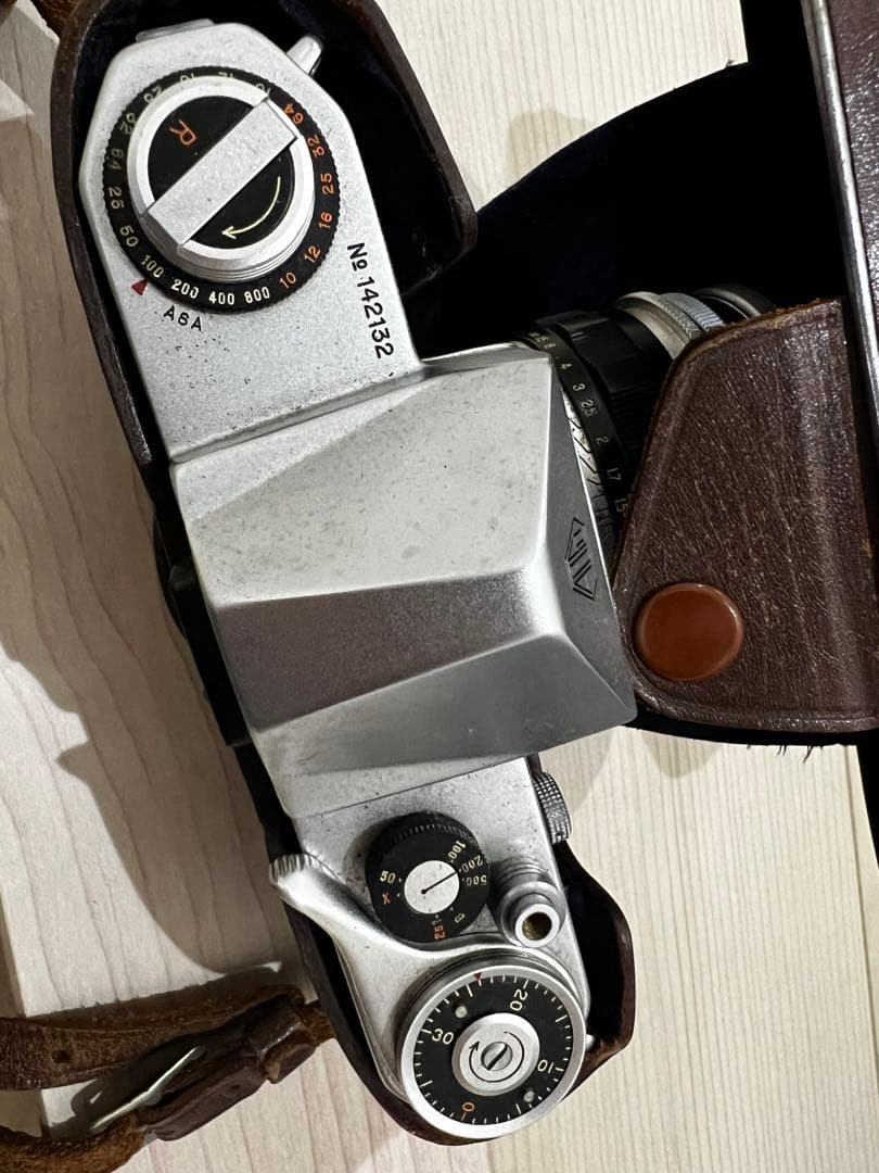 PENTAX レンジファインダーカメラ レザーケース付き　週末限定セール中！！