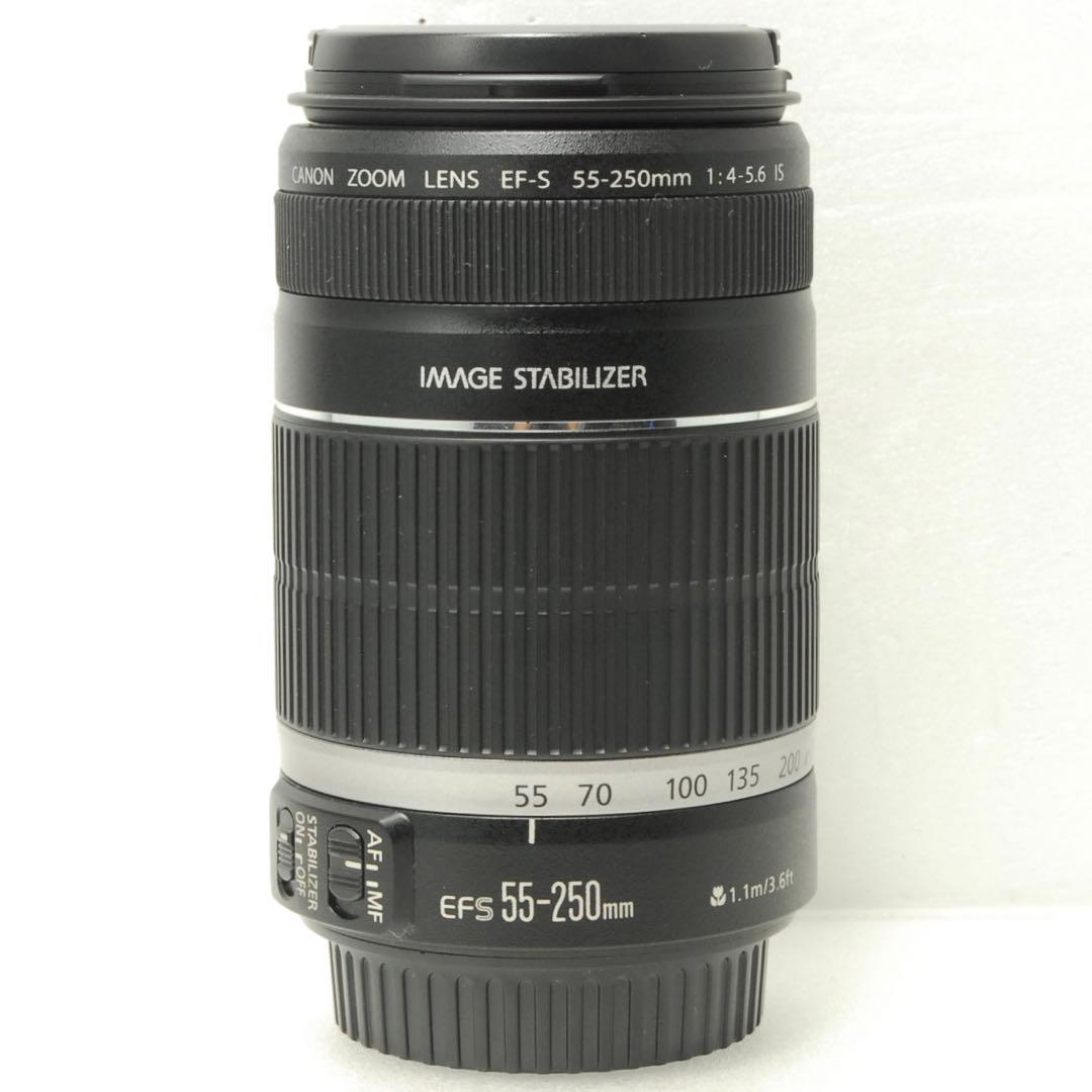Canon EF-S 55-250mm IS ❤️望遠レンズ キヤノン カメラ