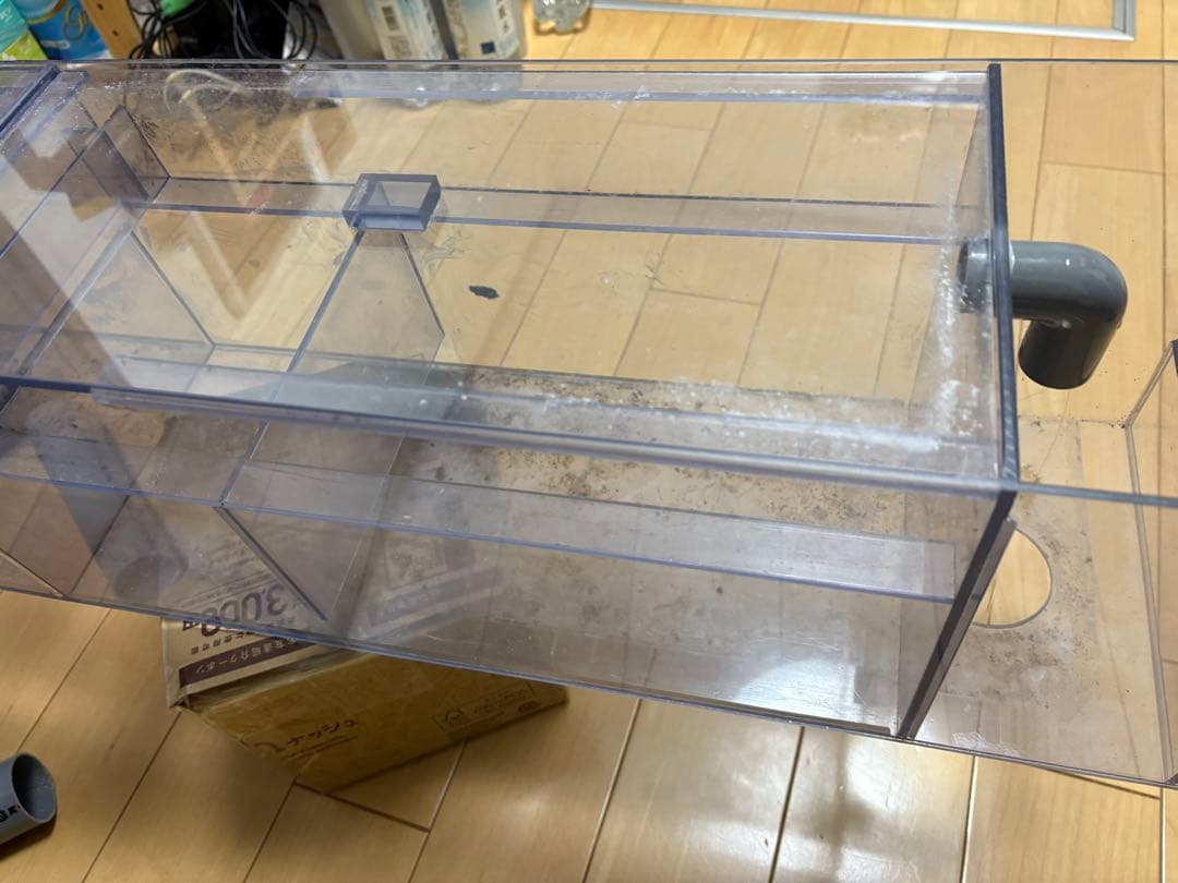 ぷぅ工房製 90cm水槽 上部フィルター アクリル水槽用
