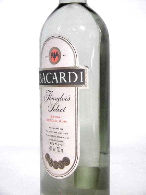【L2】バカルディ ファウンダーズセレクト 90年代 700ml