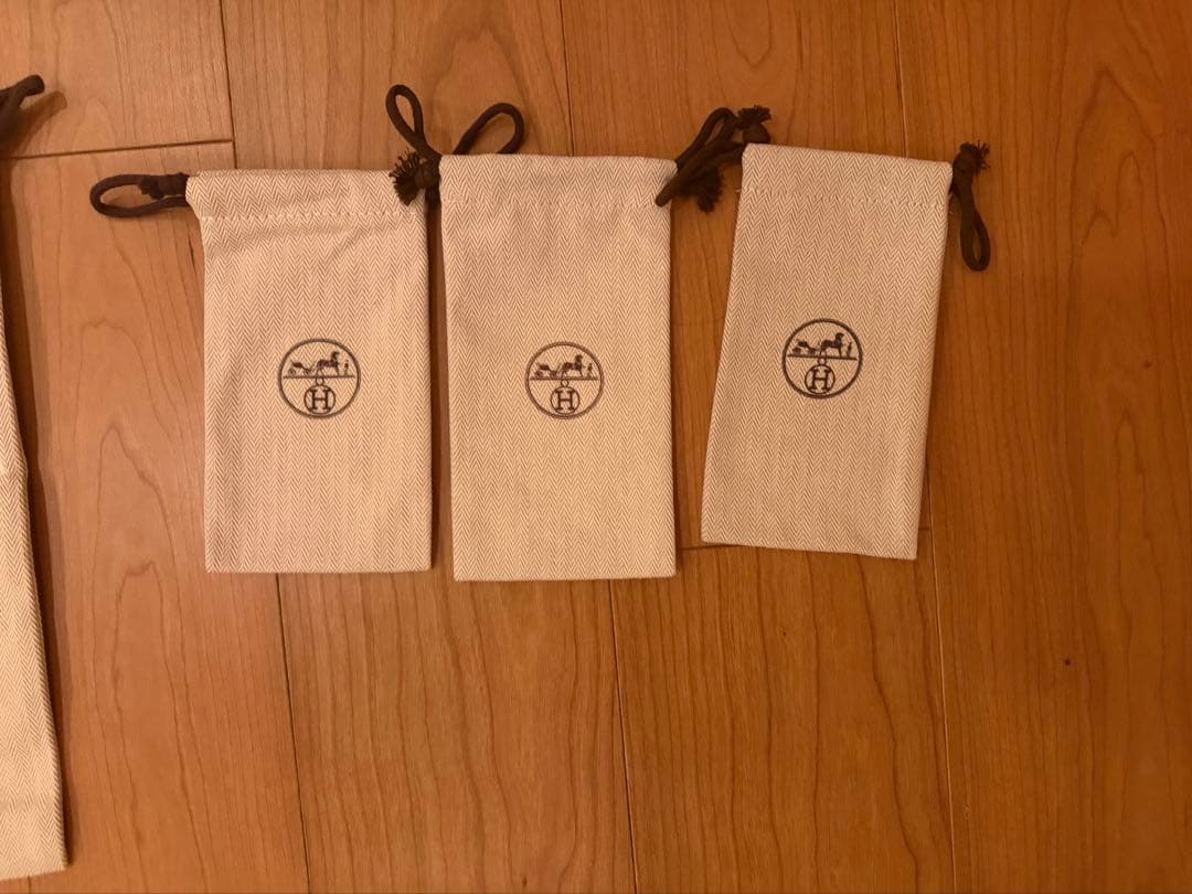 エルメス　ロゴ入り　用袋セット