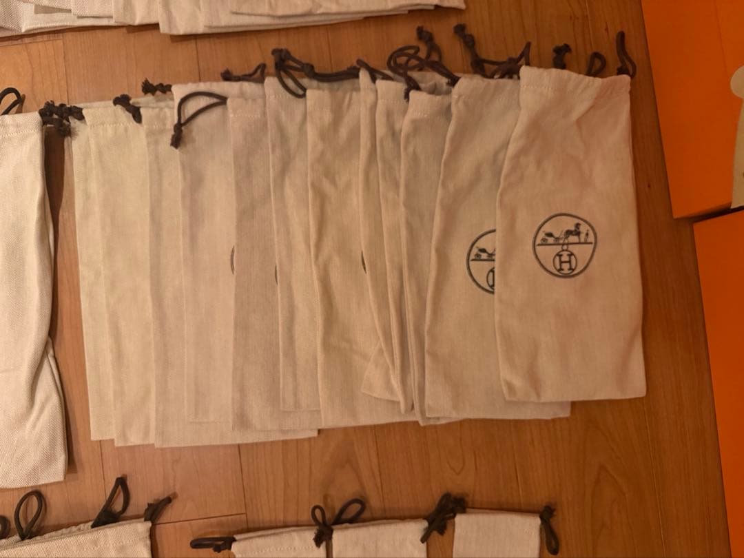 エルメス　ロゴ入り　用袋セット