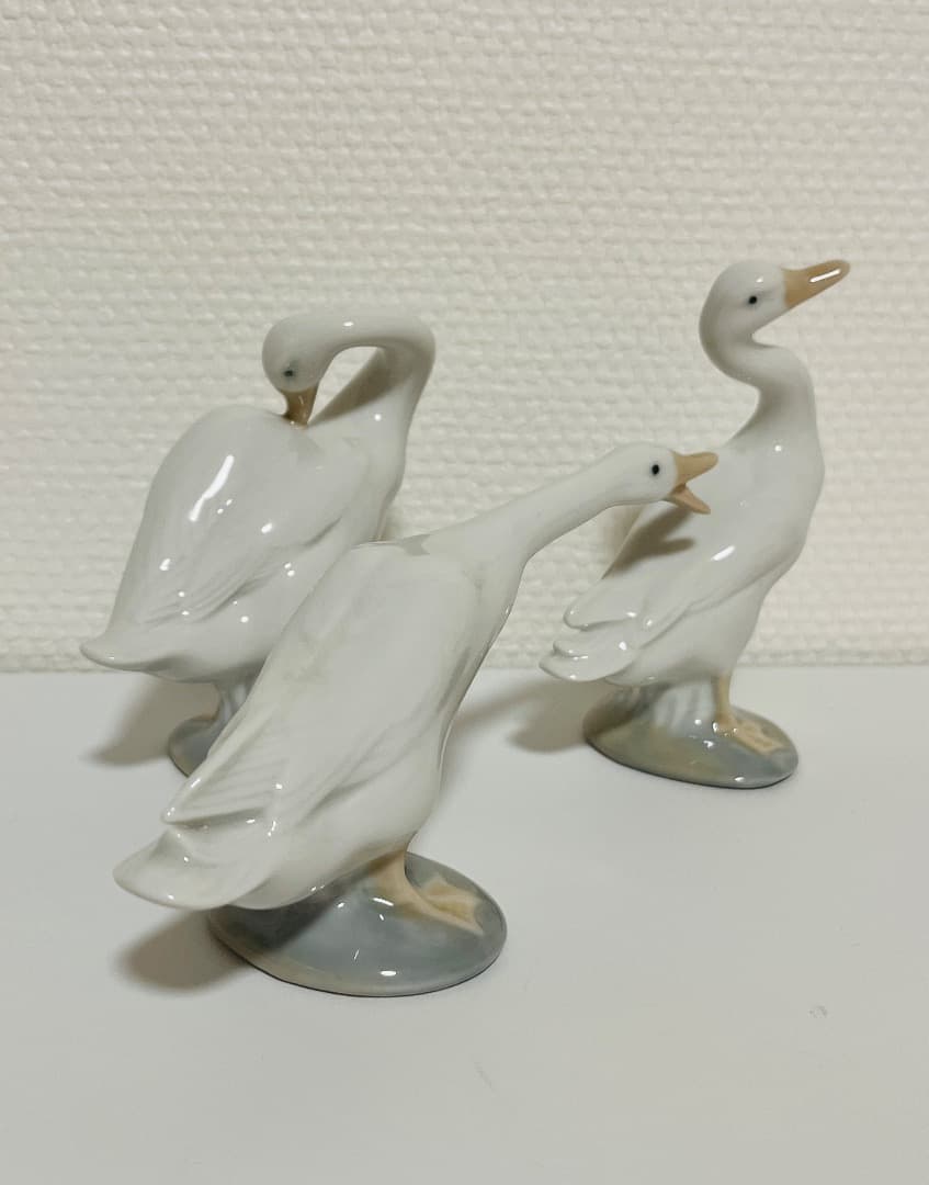 【美品】LLADROリアドロアヒル　3体セット