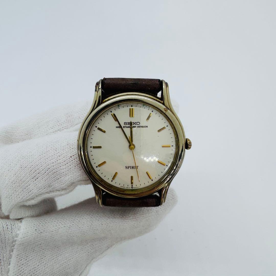 ✨SEIKO✨セイコー✨5E31-6A40✨SPIRIT✨クォーツ✨腕時計✨