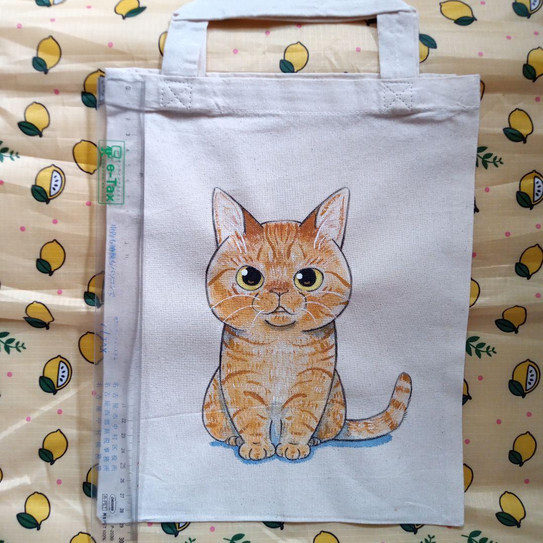 salsa専用　バッグ　イラスト　猫